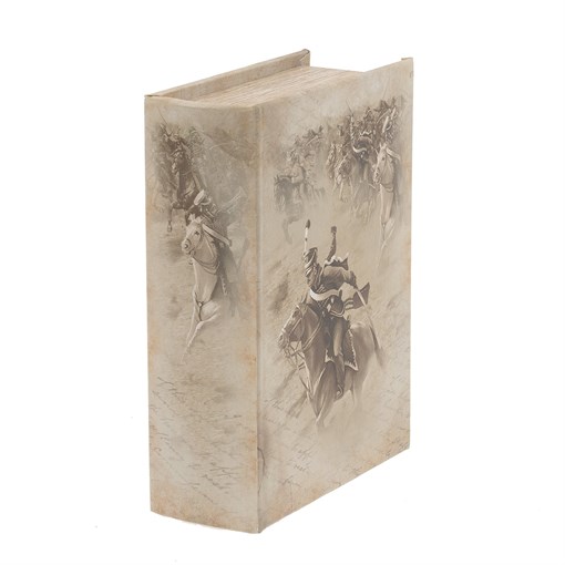 Шкатулка-книга c код.замком, L16 W7 H22 см - фото 329323