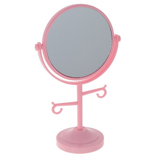 Зеркало настольное двустороннее, L20 W11 H32 см - фото 329419