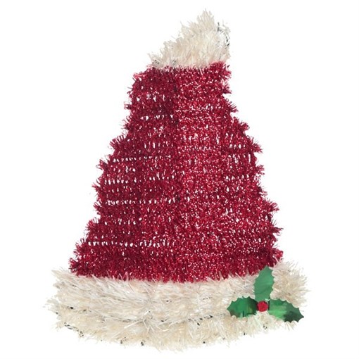 Изделие декоративное панно "Колпак Санты", L25 H33 см - фото 329463