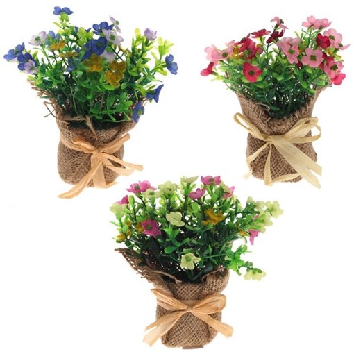 Цветочная композиция, L6 W6 H15 см, 2в. - фото 329531