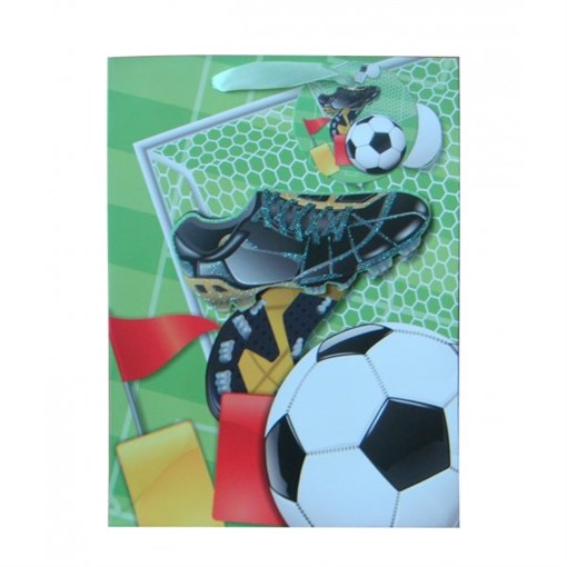 Пакет подарочный 3D (бумага, плотность 210г/м2, блок 12шт), L30 W12 H42 см - фото 329598