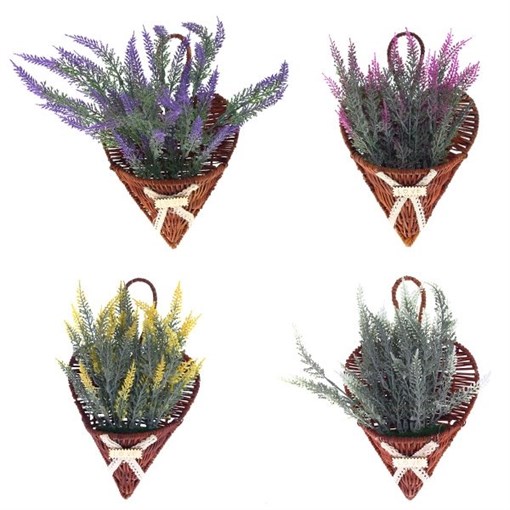 Цветочная композиция, L16 W13 H25 см, 4в. - фото 329681