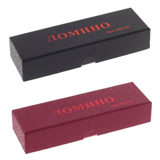 Игра настольная "Домино", L18 W5,5 H3 см - фото 329714