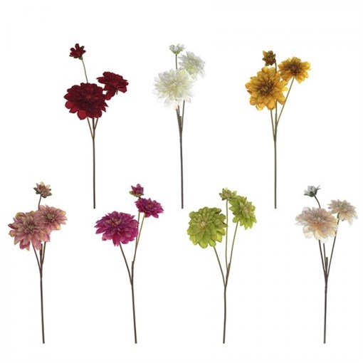 Цветок искусственный "Георгина", H71 см, 7в. - фото 329733