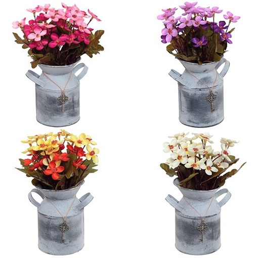 Цветочная композиция, H18 см, 4в. - фото 329827