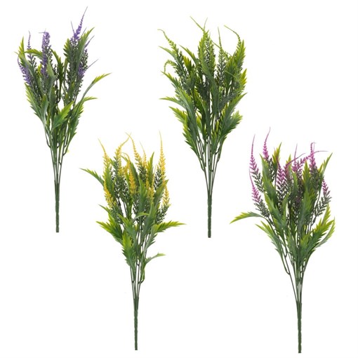 Цветок искусственный "Вереск", L17 W7 H46 см, 4в. - фото 329834