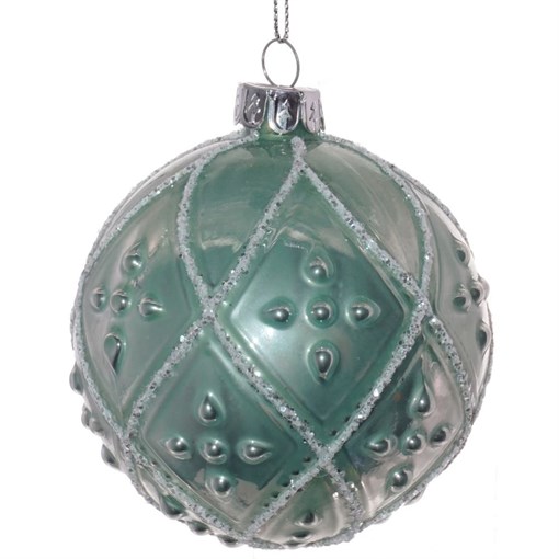 Украшение новогоднее Шар "Античная история", D8 см - фото 329916