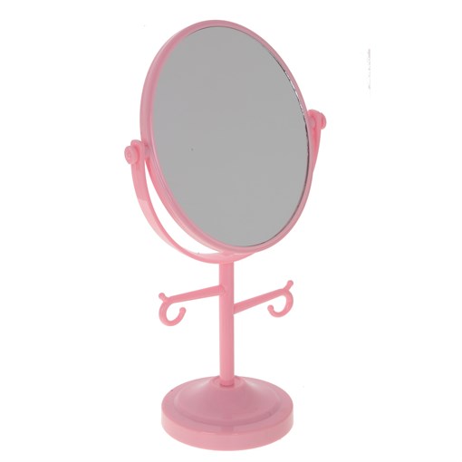 Зеркало настольное двустороннее, L18,5 W11 H34 см - фото 329976