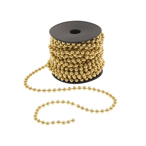 Украшение новогоднее "Бусы", D5 мм, L12 м, D8,5 H7,5 см - фото 330028