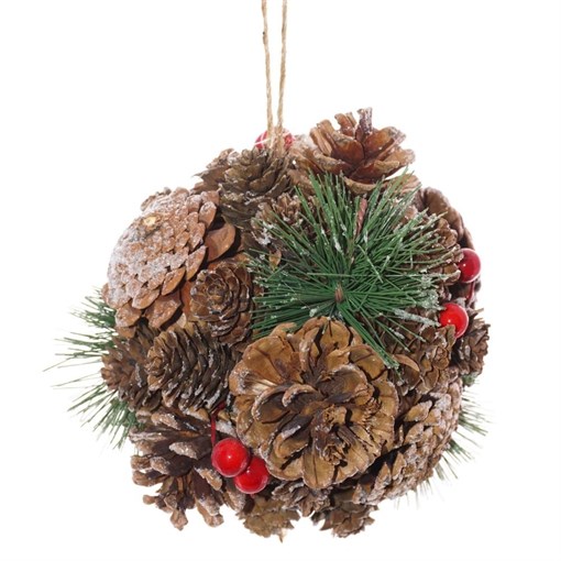 Изделие декоративное подвесное  "Шар", L13 W13 H13 см - фото 330053