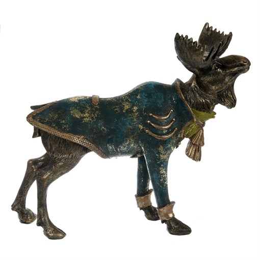 Фигурка декоративная "Лось", L30 W15,5 H27 см - фото 330874