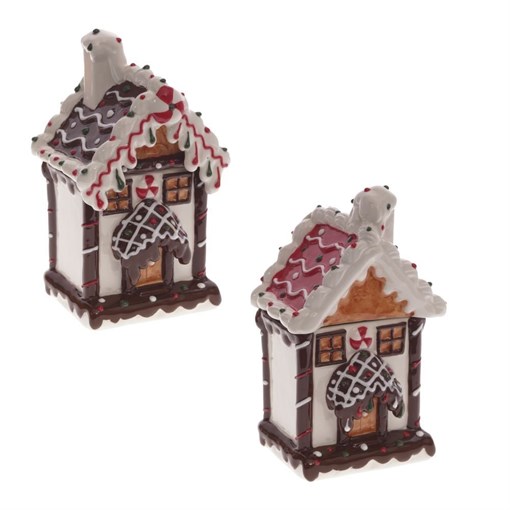 Конфетница "Сказочный дом", 250 мл, 250 мл,  L10 W8,5 H16,5 см, 2в. - фото 330915
