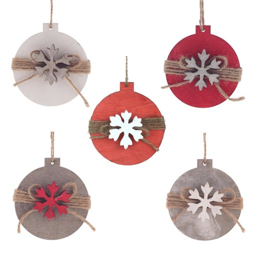 Украшение новогоднее "Снежинка", L8 W1 H8 см, 5в. - фото 331036