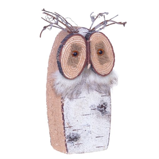 Фигурка декоративная "Сова", L16 W6 H25 см - фото 331166