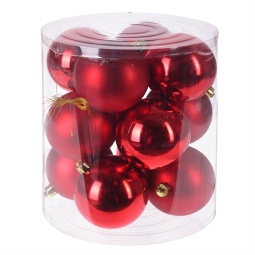 Украшение новогоднее Шар "Менуэт", набор из 12 шт, D8 см - фото 331238