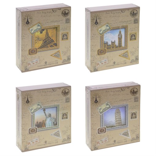 Фотоальбом для 40 фото 10*15, L14 W5 H17 см, 4в. - фото 332690