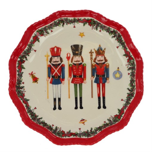 Тарелка "Щелкунчик",  L20,5 W20,5 H3 см - фото 335240