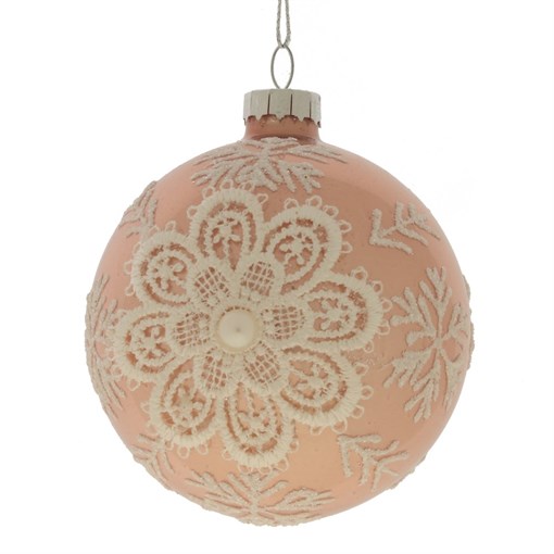 Украшение новогоднее "Шар", D8 см - фото 335564