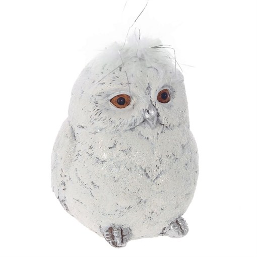 Фигурка декоративная "Сова", L10,5 W10,5 H12,5 см - фото 336052