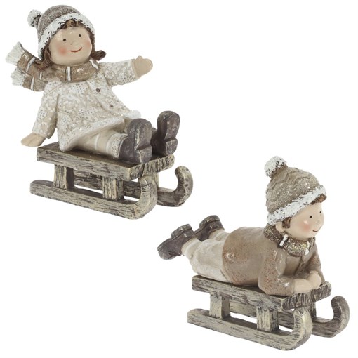 Фигурка декоративная "Ребенок", L11 W6 H11 см, 2в. - фото 336061