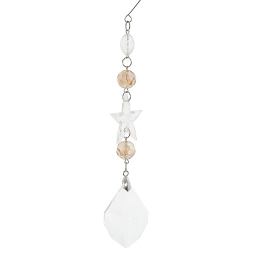 Украшение новогоднее "Подвеска,  L4 W2 H20 см - фото 336751