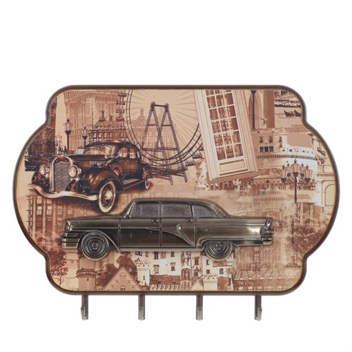 Ключница, L28 W3 H20 см - фото 342898