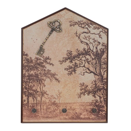 Ключница, L21 W3 H28 см - фото 342928