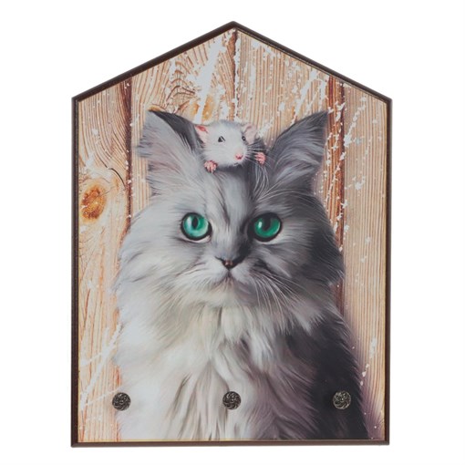 Ключница, L21 W3 H28 см - фото 342940