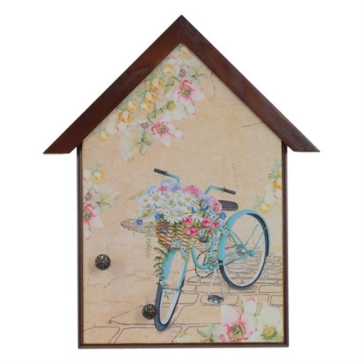 Ключница, L21 W3 H25 см - фото 342962