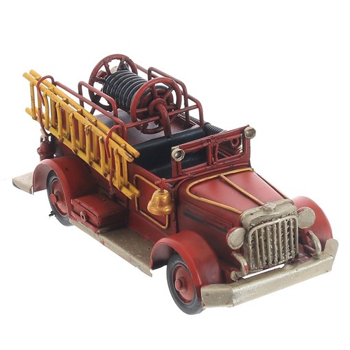 Изделие декоративное "Пожарная машина", L16,5 W7 H7 см - фото 343636