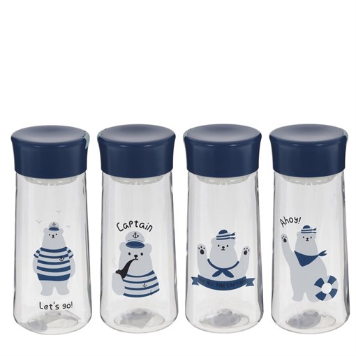 Бутылка, 500 мл, L7 W7 H18 см, 4в. - фото 345130