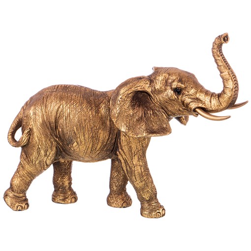 Статуэтка "Слон" 29*12.5*23 см серия "bronze classic" - фото 346233