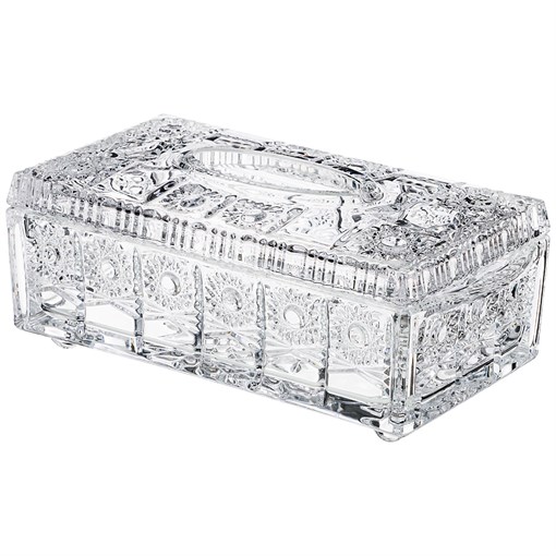 Салфетница "Muza crystal" 24,5*12,5 см H=10 см - фото 346817