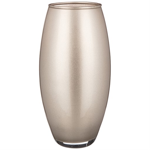 Ваза  amarillys "Sparkle beige"  H=26 см - фото 347361