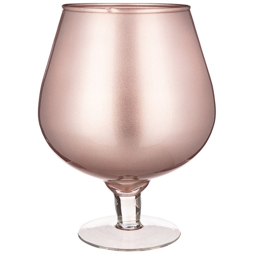 Ваза  napolion "Sparkle rosa"  H=26 см - фото 347367