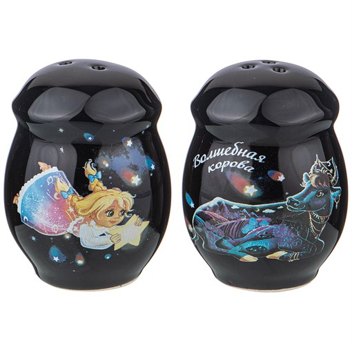 Набор для специй "Волшебная корова" 2 пр.  7*5*5  см - фото 347906