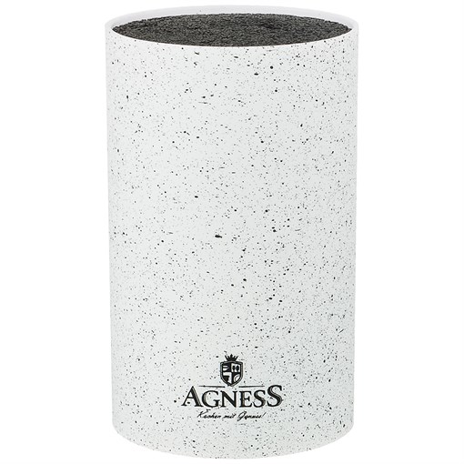 Подставка для ножей agness универсальная,11*18 см - фото 352553