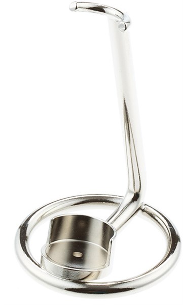 Подставка для бритвенного станка IL Ceppo, никелированная латунь, серебристый цвет - фото 353958