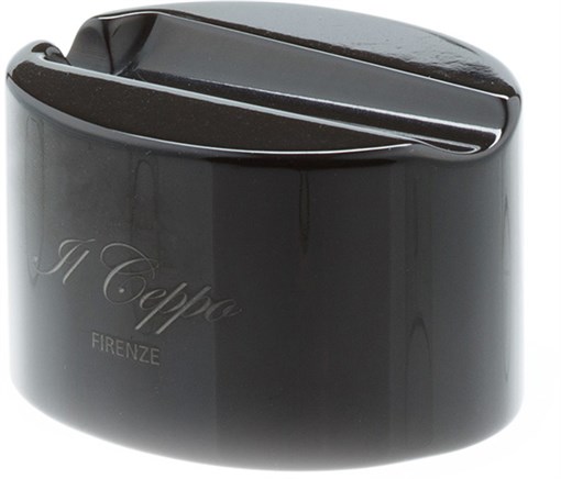 Подставка для бритвенного станка IL Ceppo, каучуковая смола, черный глянцевый цвет - фото 353961