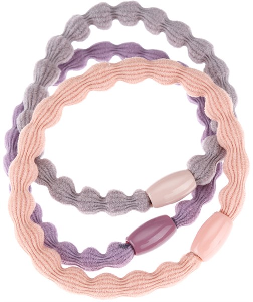 Резинки для волос Dewal Beauty "Букле", цветные (3 шт.) - фото 354137