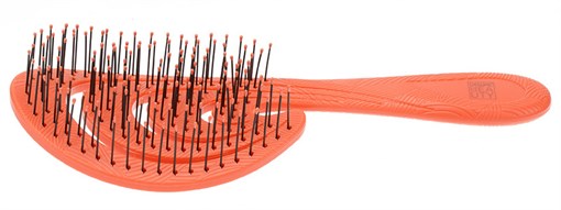 Щетка Dewal Beauty серия "Ocean wave", продувная, с нейлоновым штифтом, форма волна - фото 354192