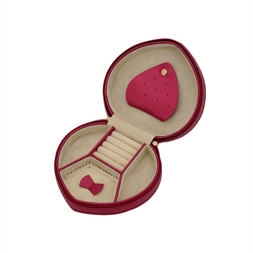 Шкатулка для украшений Jardin D'Ete, цвет бордовый, 16 х 14,8 х 5 см - фото 354974