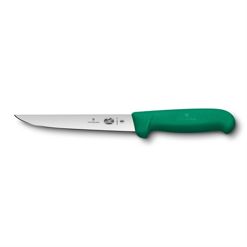 Нож обвалочный VICTORINOX Fibrox с прямым лезвием 15 см, зелёный - фото 355567