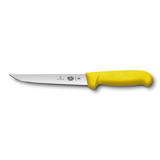 Нож обвалочный VICTORINOX Fibrox с прямым лезвием 15 см, жёлтый - фото 355568