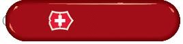 Передняя накладка для ножей VICTORINOX SwissLite 58 мм, пластиковая, красная - фото 355629
