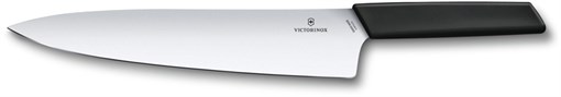 Нож разделочный VICTORINOX Swiss Modern, 25 см, нержавеющая сталь / синтетический материал, чёрный - фото 356709