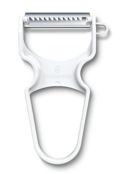 Овощечистка VICTORINOX RAPID, лезвие "жульен" из нержавеющей стали, белая - фото 357483