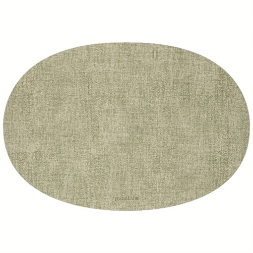 Салфетка подстановочная овальная двухсторонняя fabric, мятная - фото 361461