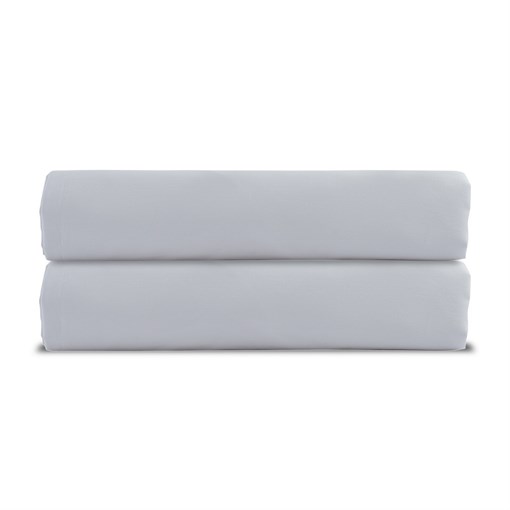 Простыня на резинке из сатина серого цвета из коллекции russian north, 180х200х30 см - фото 364318