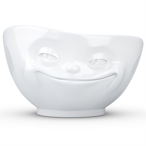 Чаша tassen grinning, 1 л, белая - фото 366864